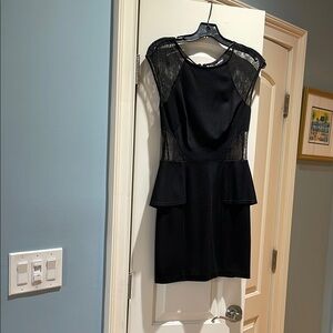 Elegant Black Lace Dress